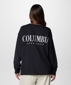 Columbia-Womens North Cascades™ Branded Long Sleeve Crew-2073521-columbia rain coats 2