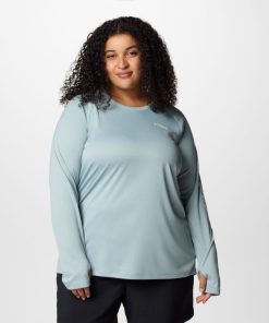 Columbia-Women’s PFG Tidal Tee™ Hoodie – Plus Size-1654862-columbia sportswear