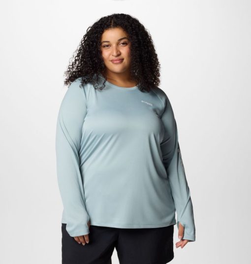 Columbia-Women’s PFG Tidal Tee™ Hoodie - Plus Size-1654862-columbia sportswear