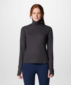 Columbia-Womens Boundless Days™ Knit Turtleneck Long Sleeve Shirt-2099841-columbia ski jacket