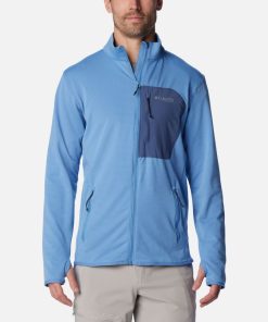 Columbia-Mens Triple Canyon™ Grid Fleece Full Zip Jacket-2072061-columbia jacket men