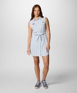 Columbia-Womens PFG Sun Drifter™ Woven Dress II – New Orleans Saints-OCS0273_NOS-columbia rain gear 2