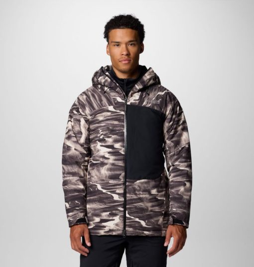 Columbia-Mens Winter District™ III Printed Jacket-2105021-columbia windbreaker