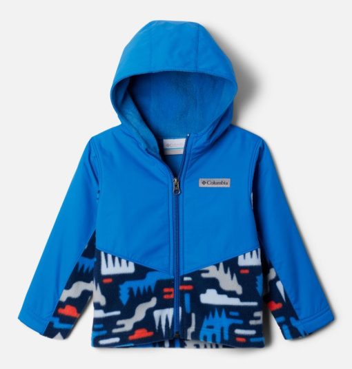 Columbia-Toddler Steens Mt™ II Overlay Hooded Fleece Jacket-2088701-mens columbia jacket