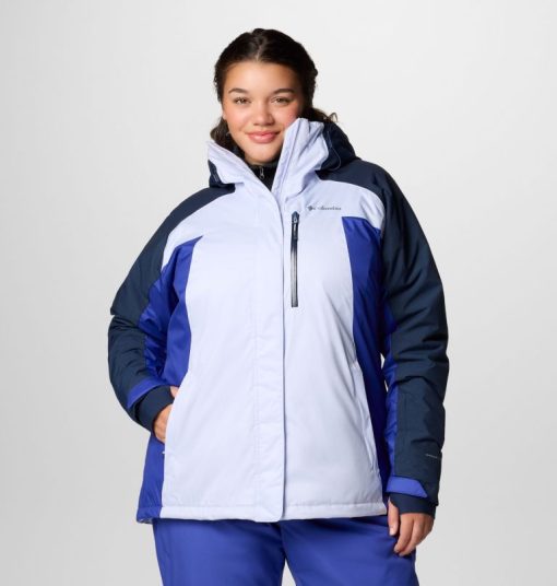 Columbia-Womens Snowy Summit™ Insulated Jacket - Plus Size-2085902-columbia rain coats