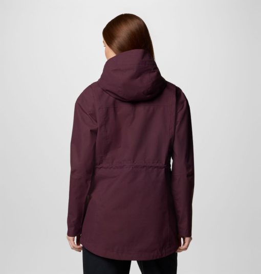 Columbia-Womens Hikebound™ II Long Jacket-2113901-columbia rain gear - Image 2